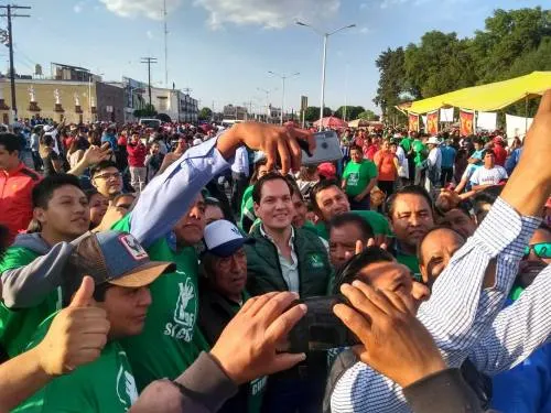 PVEM seguirá fortaleciendo estructura electoral para apoyar a Barbosa
