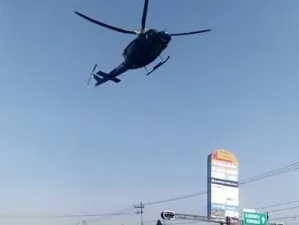 Trasladan a niña intoxicada en ambulancia aérea