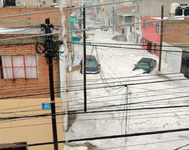 Fuerte granizada