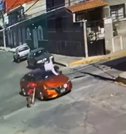 Motociclista Choque San Jose Mayorazgo