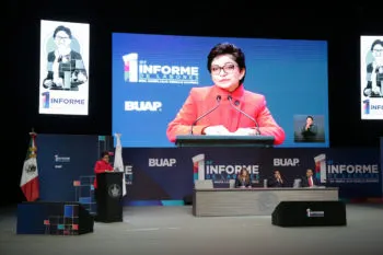 En 1er informe, Lilia Cedillo destaca ahorro por 117 mdp en la BUAP y una nueva cultura universitaria