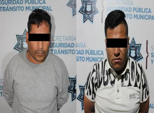 Detuvo SSC de Puebla a cuatro probables asaltantes de transeúnte