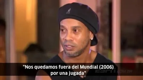 Ronaldinho culpa a Roberto Carlos de la eliminación de Brasil en el Mundial del 2006