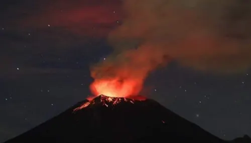 VIDEO: Cenapred reporta actividad del volcán Popocatépetl