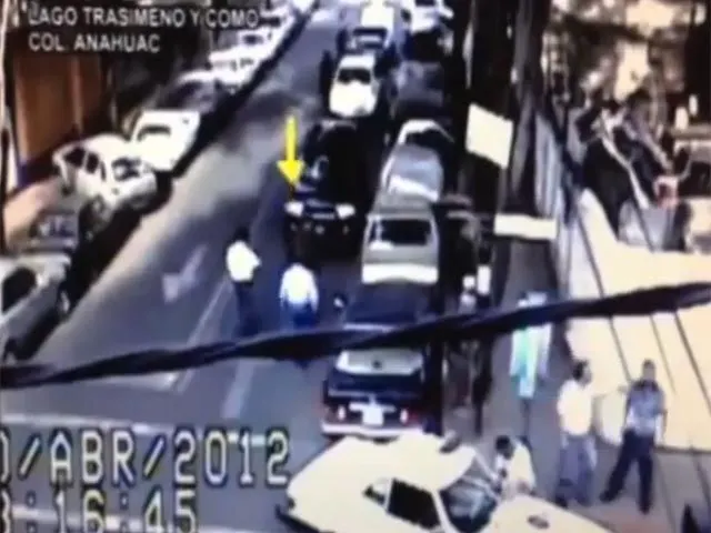 Consignan al presunto asesino de general Acosta (VIDEO)
