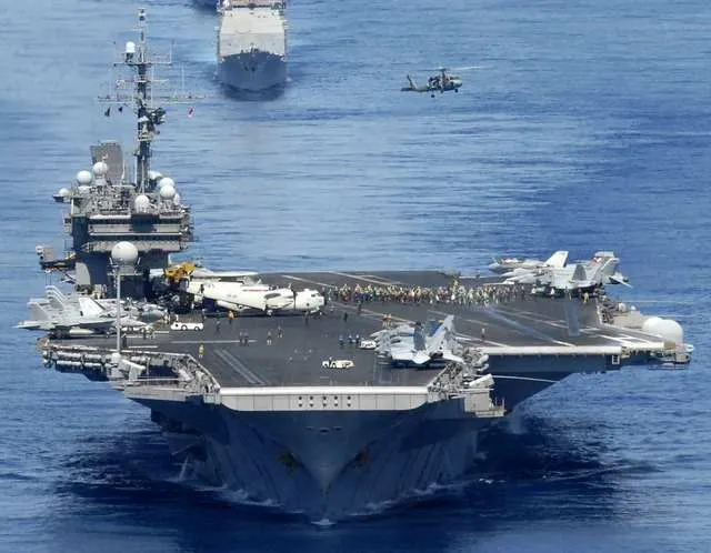 Llegan portaaviones estadunidenses al Golfo Pérsico