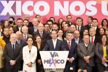PAN, PRI y PRD contenderán en coalición por la Presidencia de México en 2024