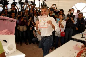 Panistas preparan festejo por victoria de Tony Gali
