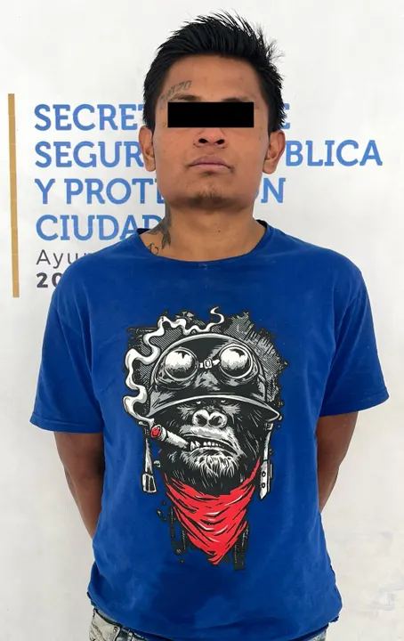Detiene policía de San Andrés Cholula a dos presuntos responsables de robo a transeúnte