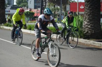 Más de 6 mil poblanos y deportistas participan en la Vía Recreativa Metropolitana