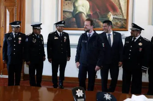 Luis Banck reconoció a jefes de sector y mandos de la SSPTM