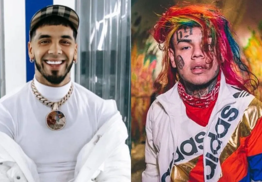 Foto: Twittter / @Anuel_2bleA / @6ix9ine