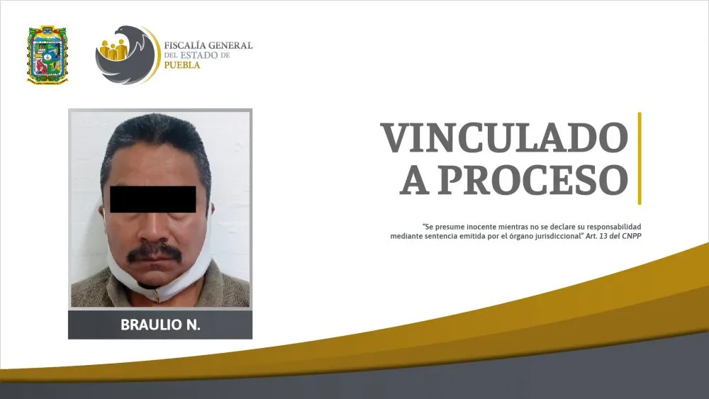 Vinculan a proceso a hombre que violó y embarazó a su ahijada