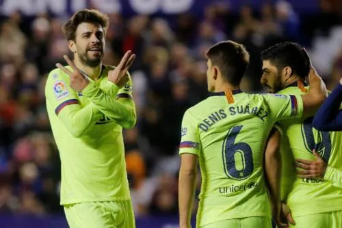 Messi lidera partido del Barcelona, derrota 5-0 a Levante