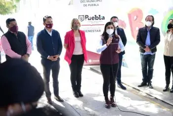 Dignifica Ayuntamiento de Puebla aulas escolares en San Sebastián de Aparicio