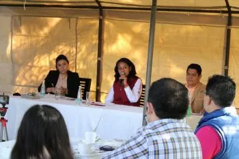 Ariadna Ayala presenta propuestas ante el consejo de negocios y empresas de Atlixco A.C. (CONEA)