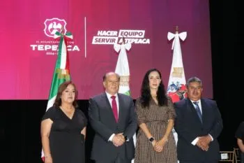 Autoridades locales contribuyen en la transformación de Puebla: Rebeca Bañuelos