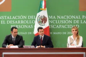 Peña anuncia iniciativas para garantizar derechos de personas con discapacidad
