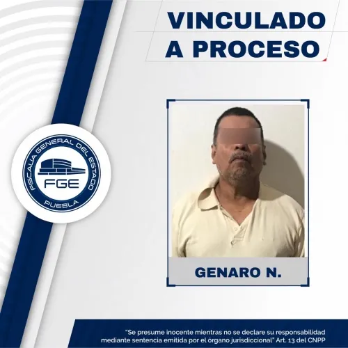 Vinculan a proceso a probable responsable de violación en contra de su hijastra