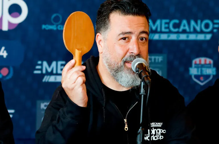 Del rock a la raqueta, Micky Huidrobo de Molotov organiza el Ping Pong World Cup 2024