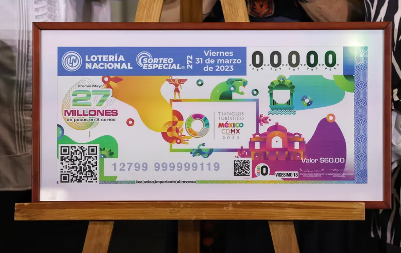Nuevo boleto de la Lotería