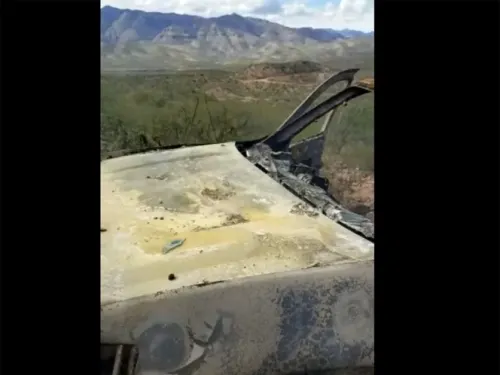Hallan con vida a 6 niños atacados por comando en límites de Chihuahua y Sonora