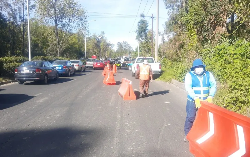 Hundimiento en Vicente Suarez