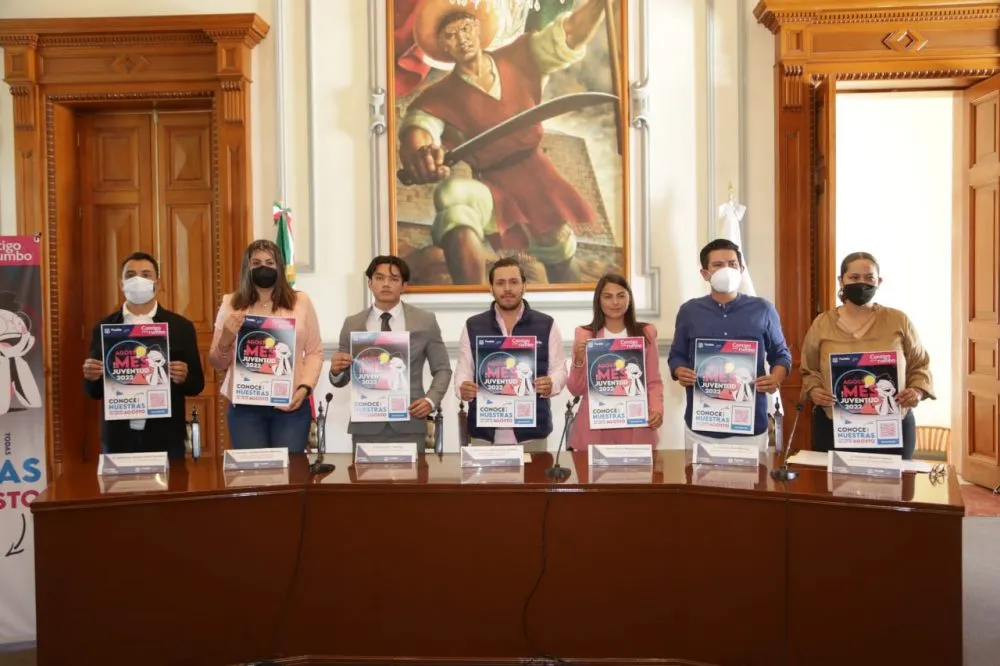 Ayuntamiento de Puebla anuncia actividades con motivo del mes de la juventud