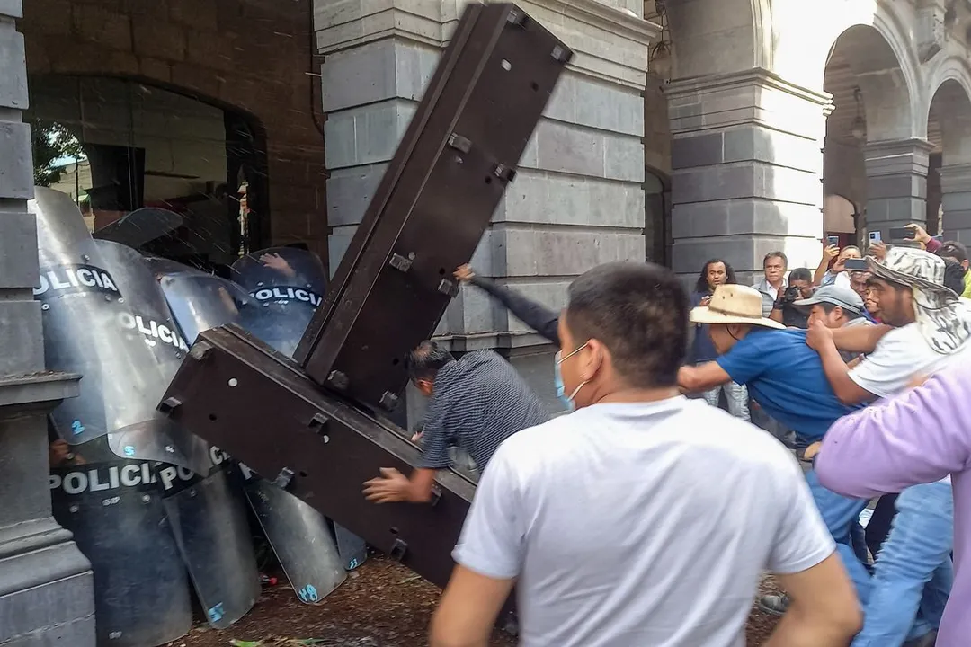 Manif La Resurreccion Palacio Municipal