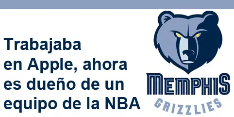 Trabajaba en Apple y ahora es dueño de un equipo de la NBA