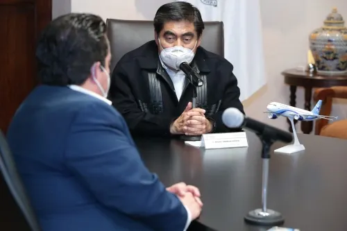 Mi gobierno será un aliado permanente en la promoción de la conectividad aérea: MBH