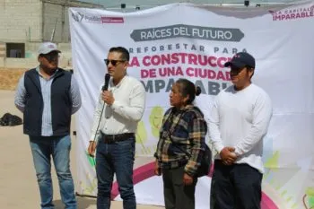 Consolida Gobierno de la Ciudad reforestación con más de 1,200 árboles en la capital a través de Raíces del Futuro