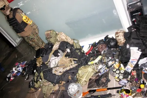 Asegura y resguarda SEGOM posibles instrumentos tácticos tras operativo en La Fayuca