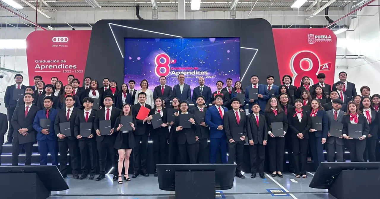 Audi y UTP celebran la graduación de 56 aprendices en el CERHAN