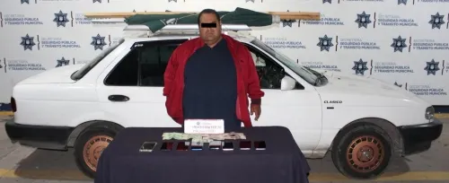 Detuvo SSPTM de puebla al “Gordo”; principal comprador y distribuidor de mercancía ilícita
