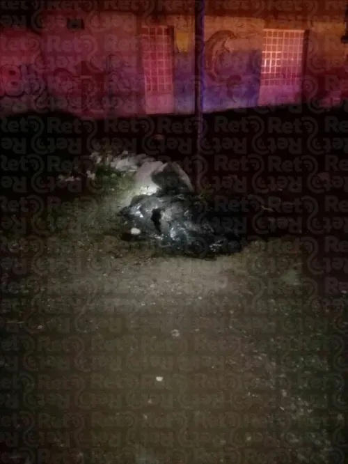 Calcinan cadáver de un hombre en el tianguis de San Isidro