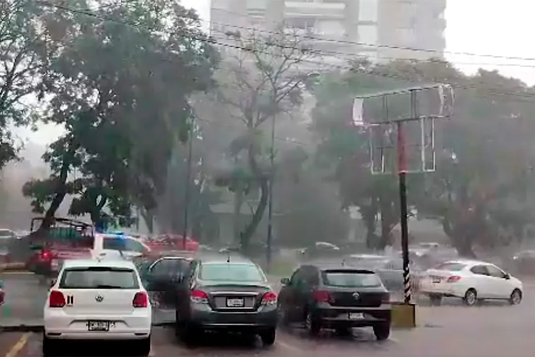 Lluvia Ciudad De Puebla
