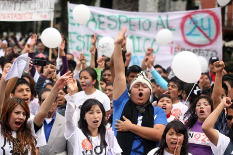 Puebla se une al rechazo por reforma al artículo 24
