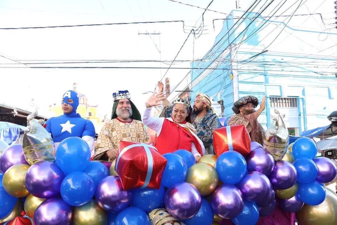 Desfile Día de Reyes en Atlixco/ Foto: Especial