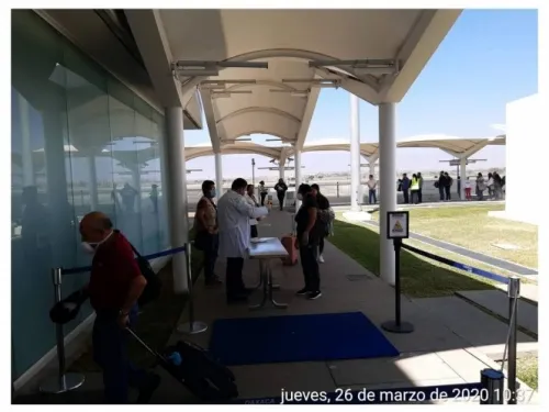 Aeropuerto Internacional de Oaxaca refuerza los filtros por Covid-19