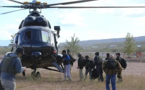 FBI supervisa zona de ataque a familia LeBarón en Sonora