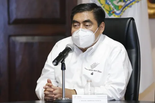 Policías estatales están en su derecho de expresarse: Miguel Barbosa