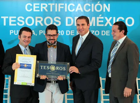 Puebla pionero en certificación federal de tesoros de México