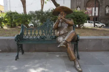 Desaparece de nuevo “El Marmolejo”; investigan el robo de la escultura en Santa Inés