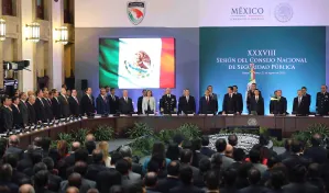 Participa RMV en Consejo Nacional de Seguridad Pública