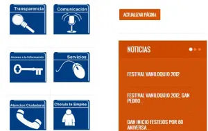 Dolores Parra incumple con Ley de Transparencia en portal web de San Pedro
