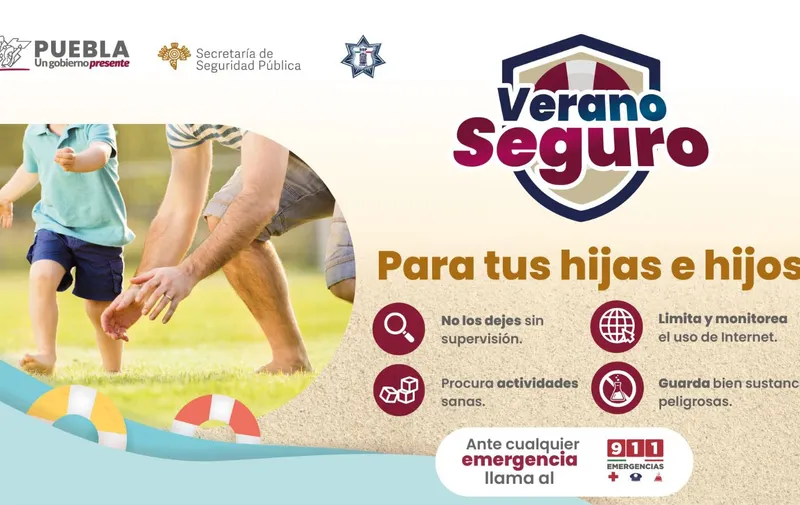 Exhorta SSP a fortalecer medidas de autocuidado en vacaciones