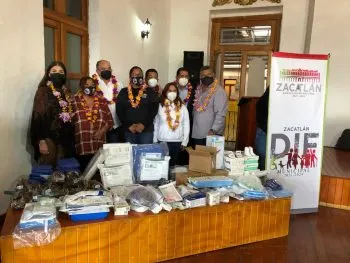 Asociaciones de EE. UU. donan insumos médicos a cuatro municipios de Puebla