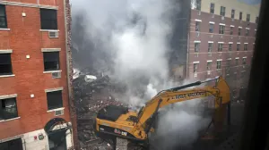 Tres mexicanos fallecieron tras explosión y derrumbe de edificio en NY