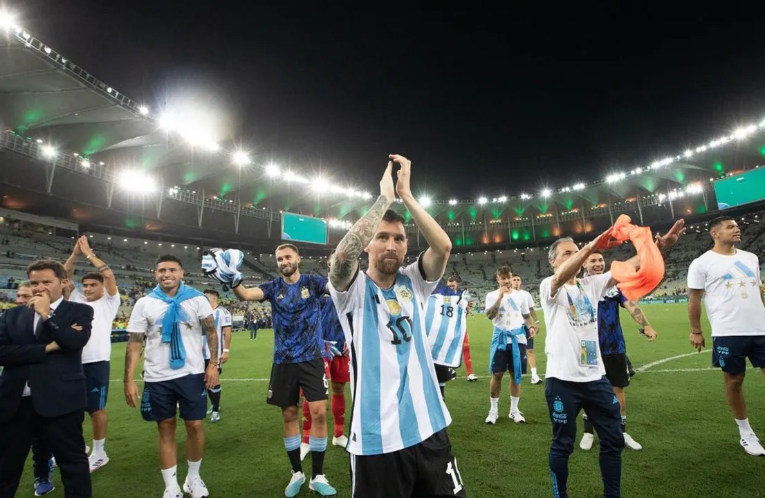 Messi condenó la represión en el Maracaná